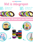 Filament Refill - 100m - 10 Colors